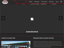 Tablet Screenshot of motorsportranch.com